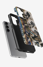 Samsung Galaxy S24 FE Tough Case – Shining Snakeskin - View 2