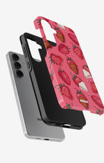 Samsung Galaxy S24 FE Tough Case – Strawberry Chocolate - View 2