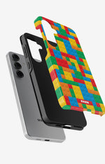 Samsung Galaxy S24 FE Tough Case – Building Bricks - View 2