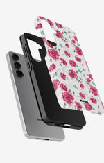 Samsung Galaxy S24 FE Tough Case – Poppies in Bloom - View 2
