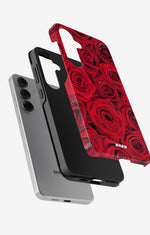 Samsung Galaxy S24 FE Tough Case – Red Roses - View 2