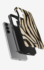 Samsung Galaxy S24 FE Tough Case – Wild Zebra - View 2