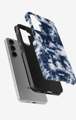 Samsung Galaxy S24 FE Tough Case – Tie Dye Blue - View 2