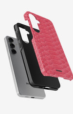 Samsung Galaxy S24 FE Tough Case – Pink Snake - View 2