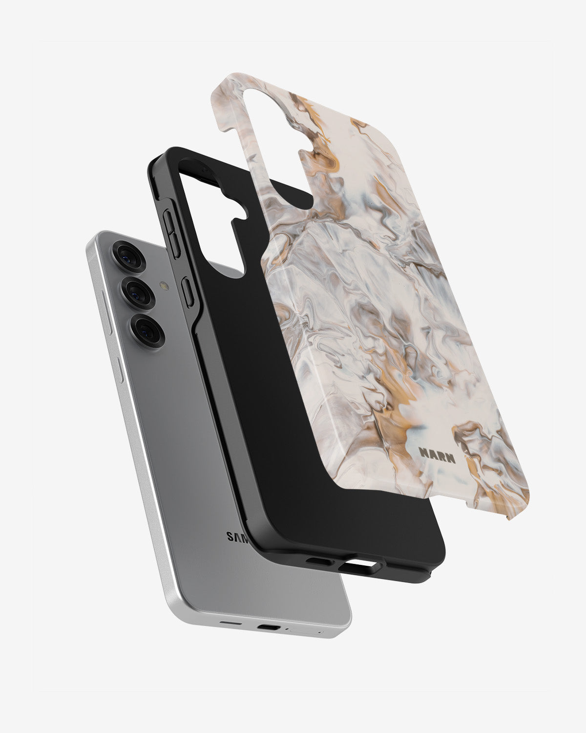 Samsung Galaxy S24 FE Tough Case – Icy Caramel - View 2
