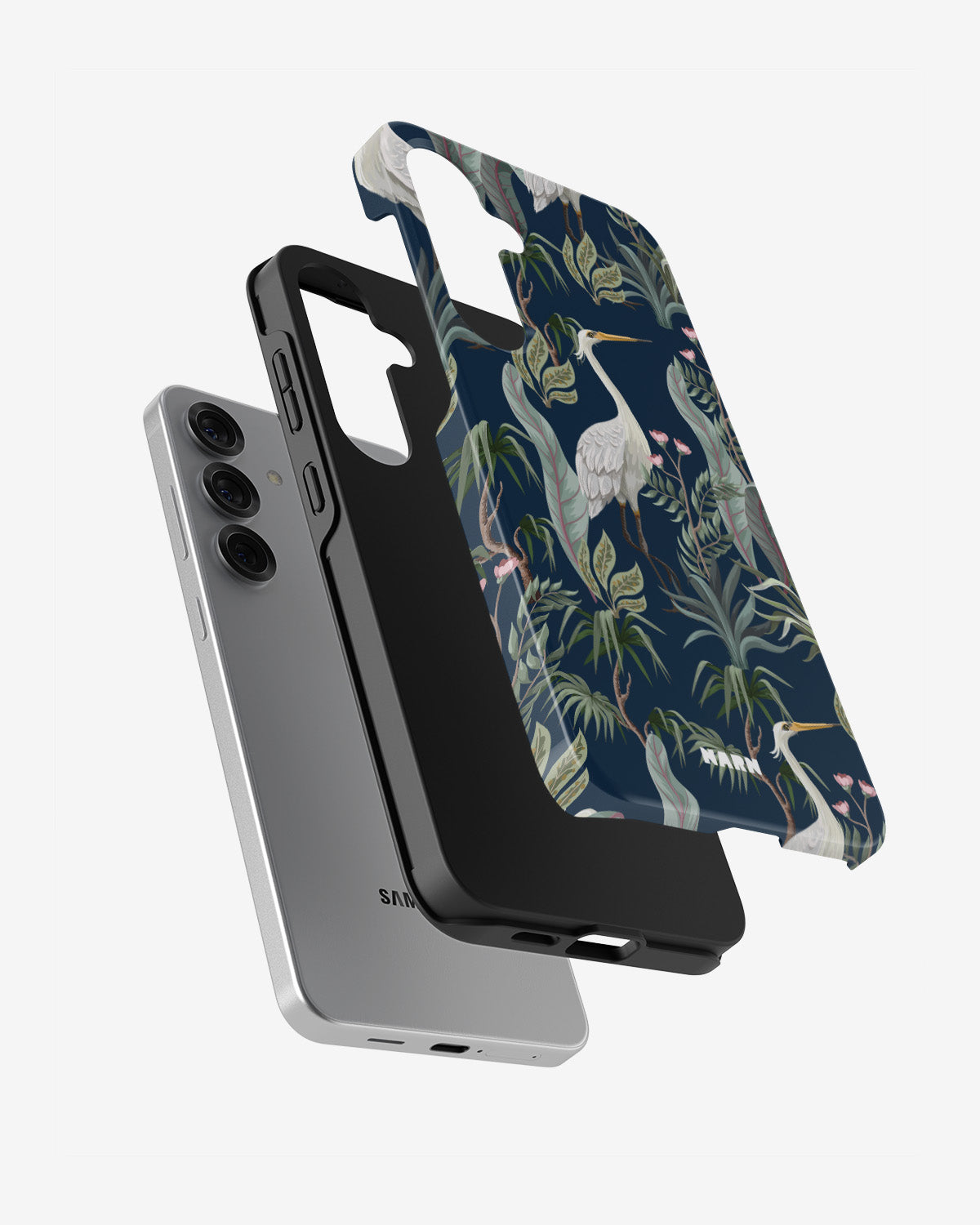 Samsung Galaxy S24 FE Tough Case – Royal Bird - View 2