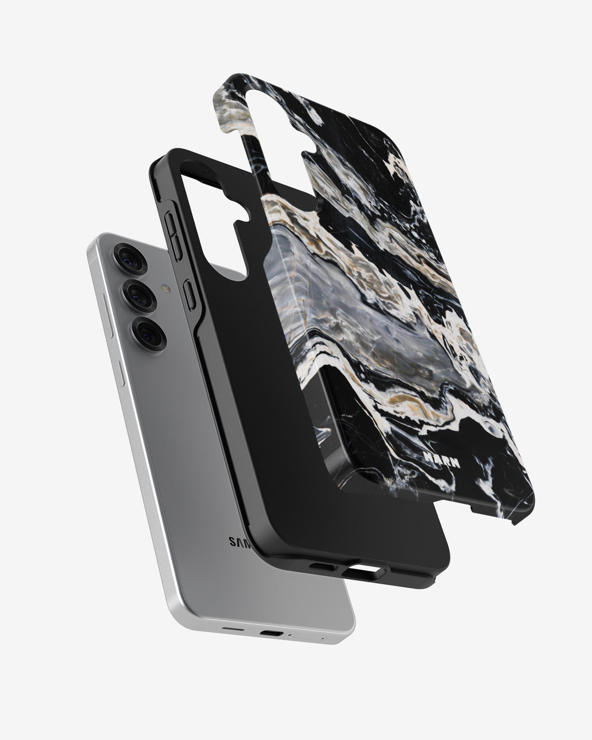 Samsung Galaxy S24 FE Tough Case – Dark Swirl - View 2