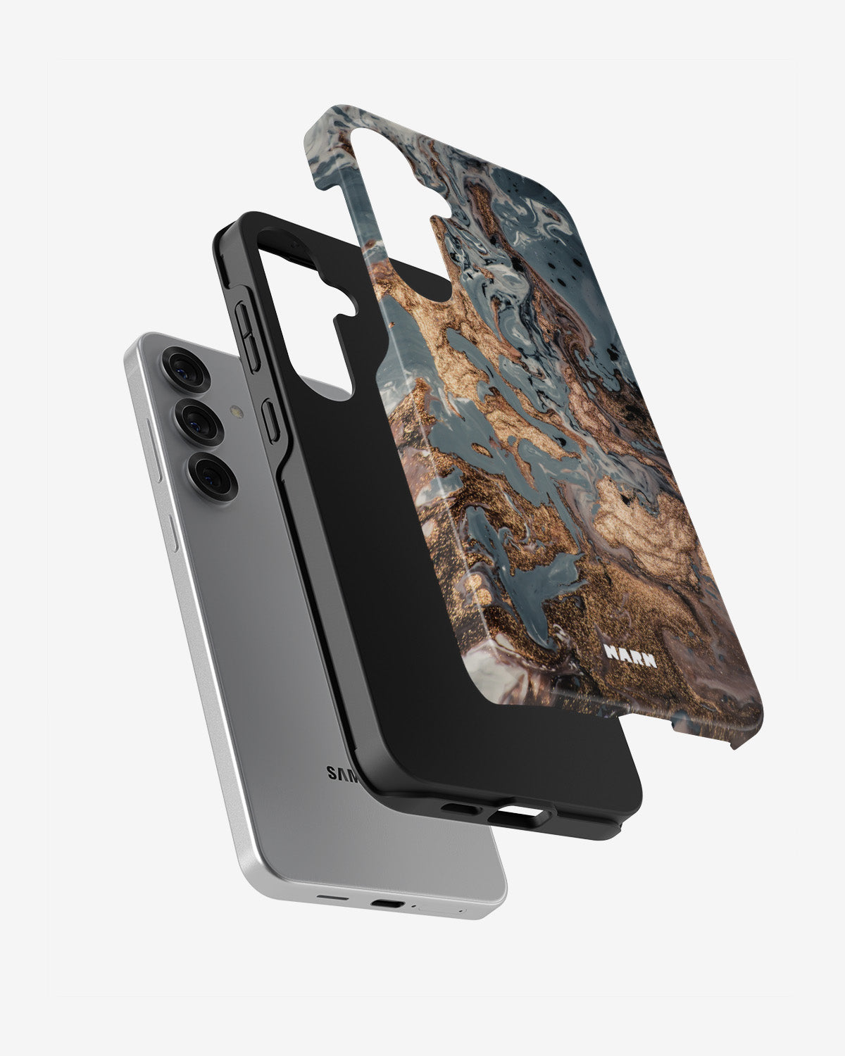 Samsung Galaxy S24 FE Tough Case – Molten Gold - View 2