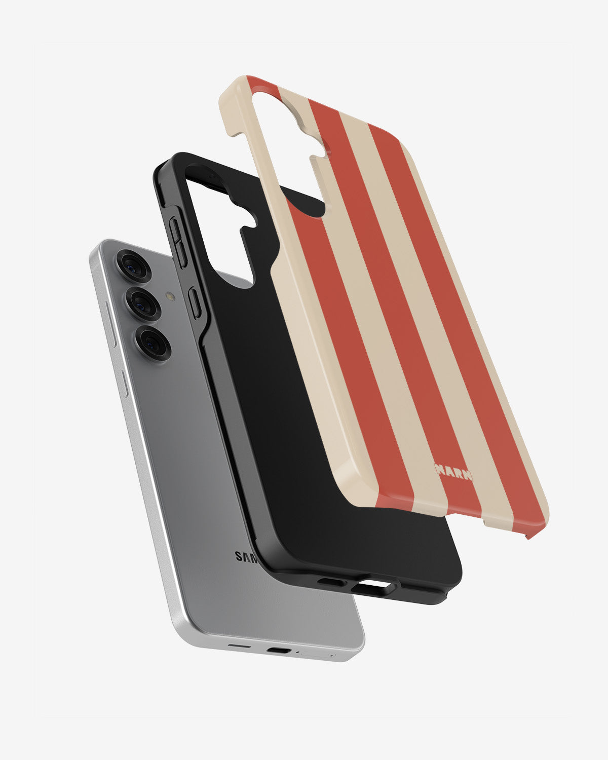 Samsung Galaxy S24 FE Tough Case – Sunset Stripes - View 2