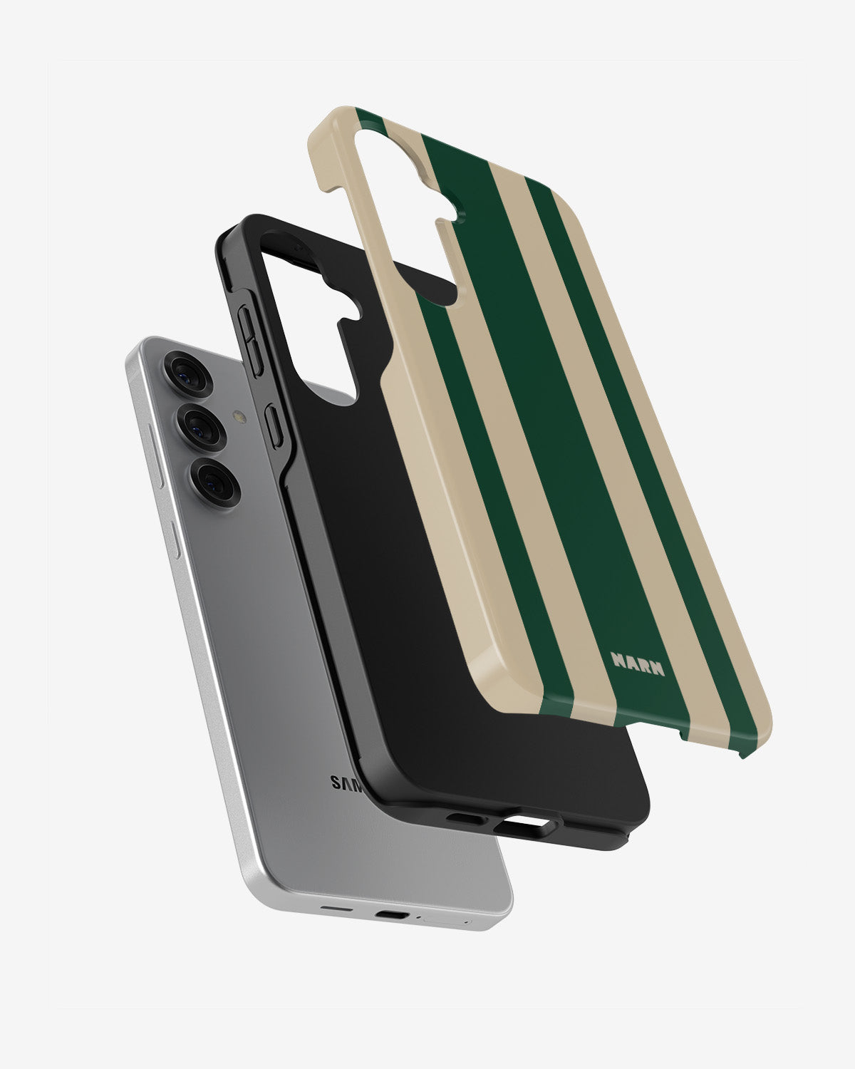 Samsung Galaxy S24 FE Tough Case – Vert Stripe - View 2