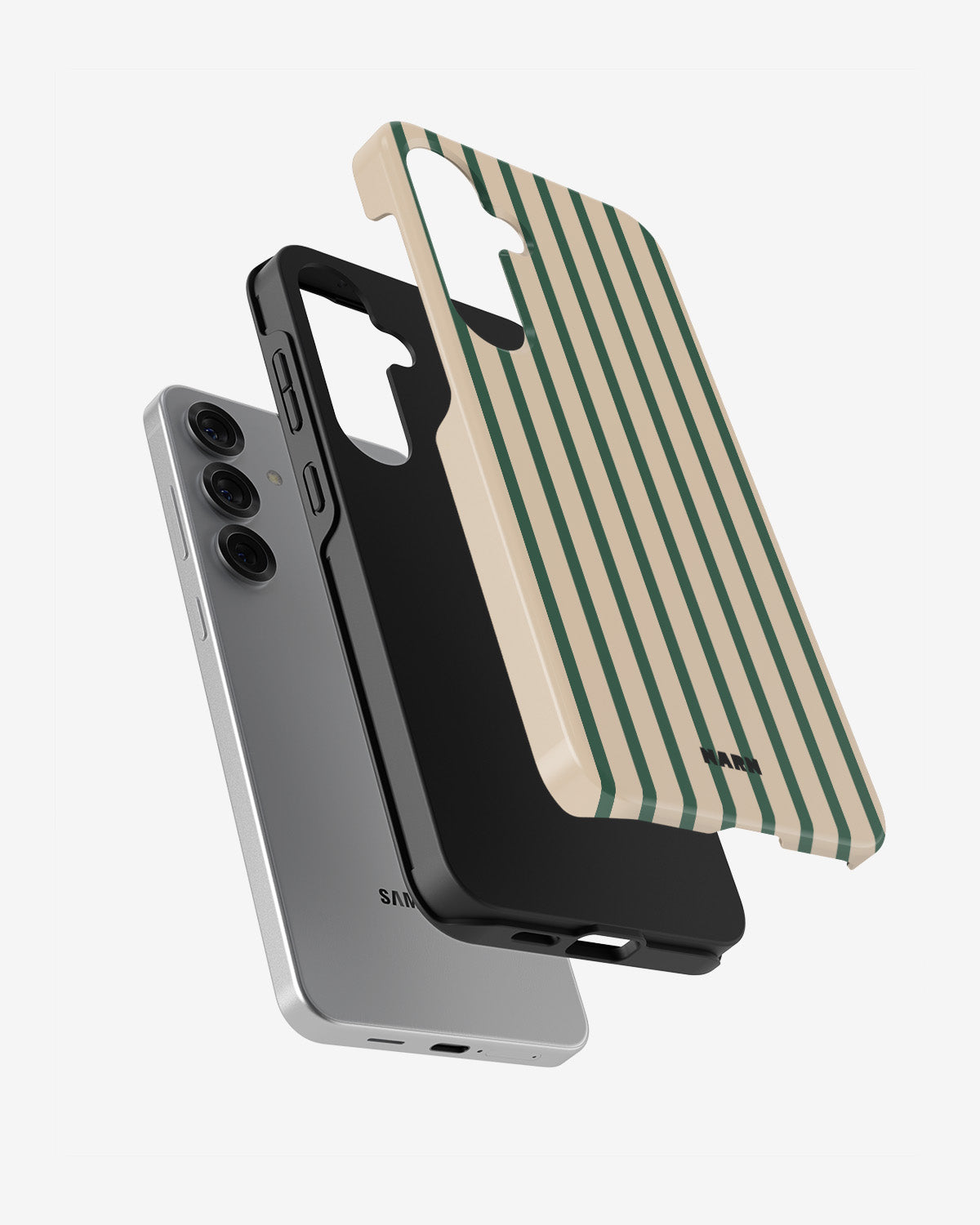 Samsung Galaxy S24 FE Tough Case – Evergreen Stripe - View 2