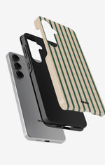 Samsung Galaxy S24 FE Tough Case – Evergreen Stripe - View 2
