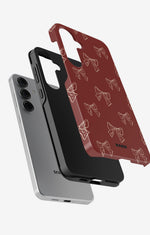 Samsung Galaxy S24 FE Tough Case – Cherry Bows - View 2