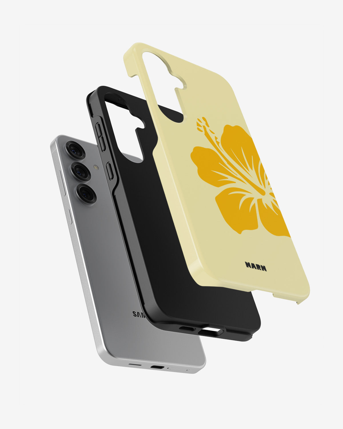 Samsung Galaxy S24 FE Tough Case – Golden Bloom - View 2