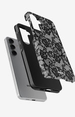 Samsung Galaxy S24 FE Tough Case – Midnight Lace - View 2