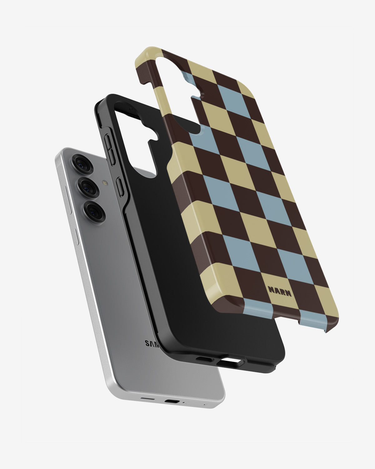 Samsung Galaxy S24 FE Tough Case – Butter Check - View 2