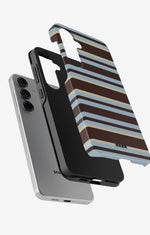 Samsung Galaxy S24 FE Tough Case – Latte Lines - View 2
