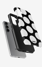 Samsung Galaxy S24 FE Tough Case – Bold Dots - View 2