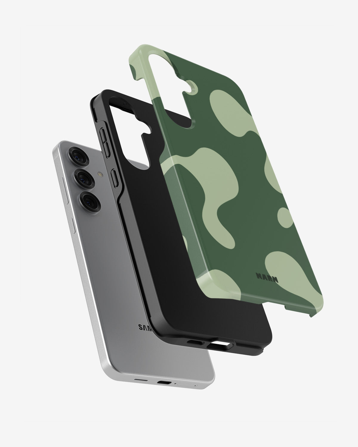 Samsung Galaxy S24 FE Tough Case – Green Blend - View 2