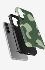 Samsung Galaxy S24 FE Tough Case – Green Blend - View 2