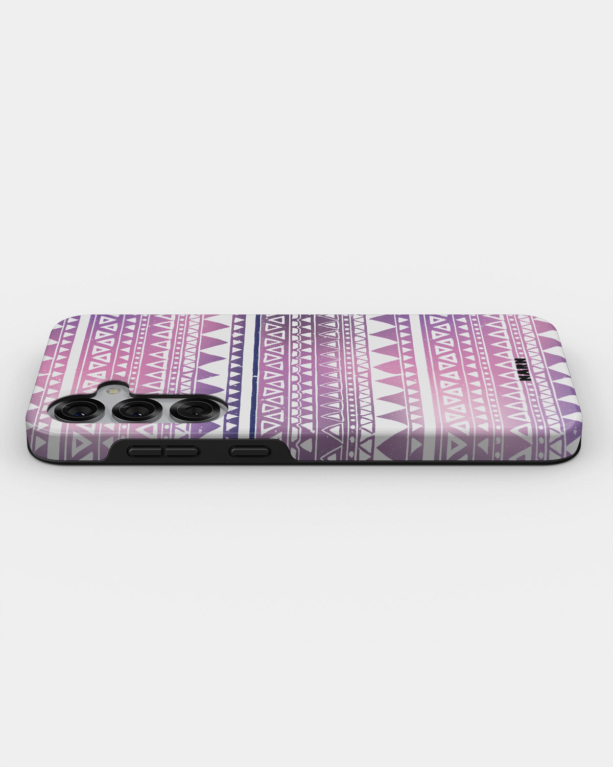 Samsung Galaxy S24 FE Tough Case – Purple Aztec - View 3