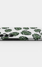 Samsung Galaxy S24 FE Tough Case – Monstera Pattern - View 3