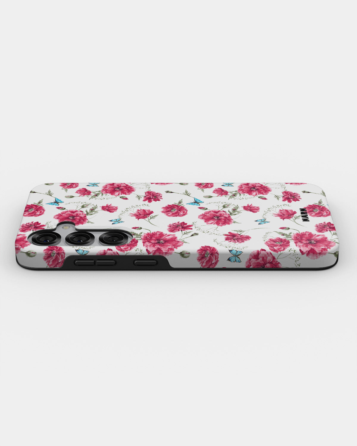 Samsung Galaxy S24 FE Tough Case – Poppies in Bloom - View 3
