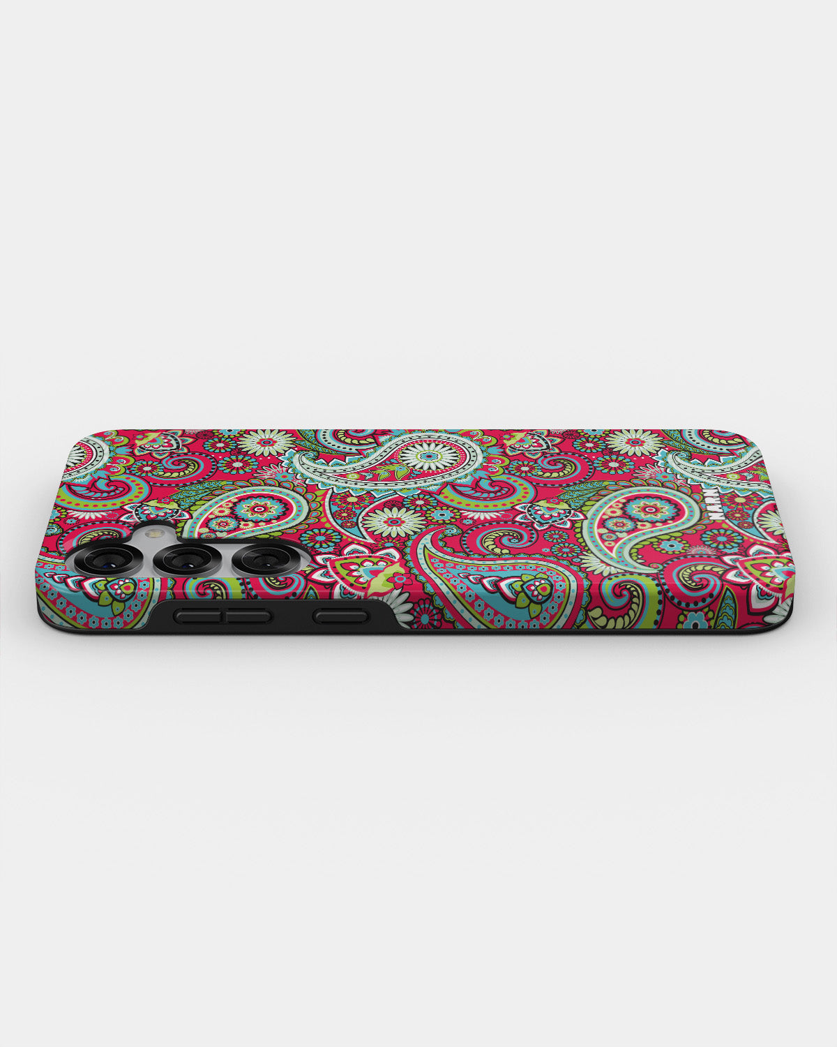Samsung Galaxy S24 FE Tough Case – Paisley Paradise - View 3