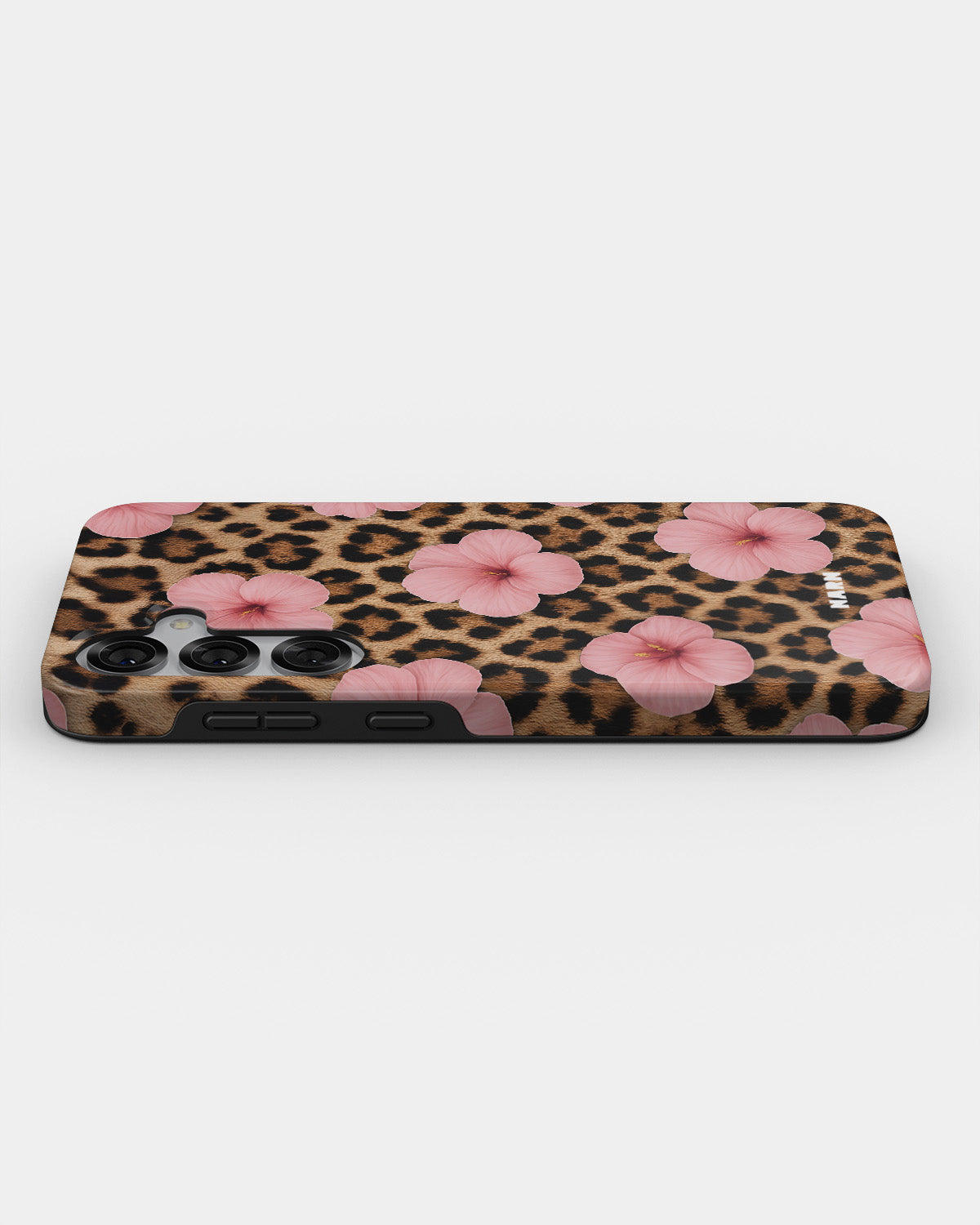 Samsung Galaxy S24 FE Tough Case – Leopard Flower - View 3