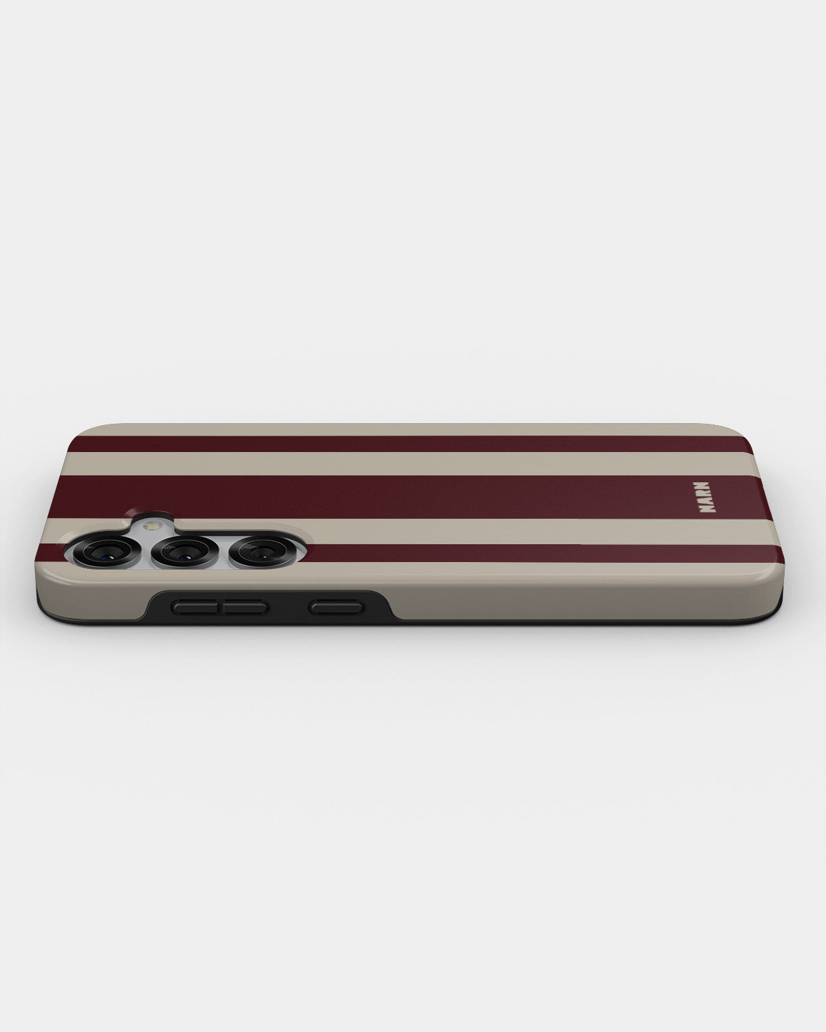 Samsung Galaxy S24 FE Tough Case – Bordeaux Stripe - View 3