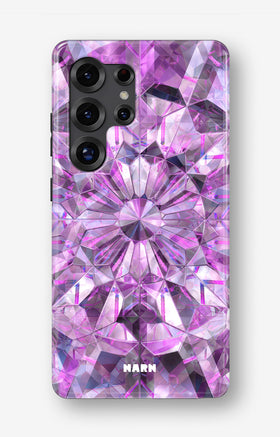 Samsung Galaxy S24 Ultra Tough Case – Lavender Crystals - View 1