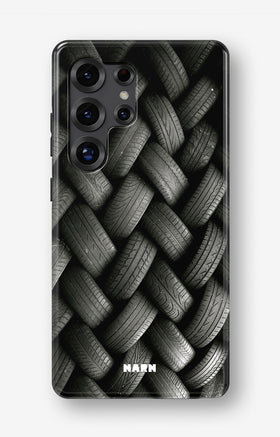 Samsung Galaxy S24 Ultra Tough Case – Tires Wall - View 1