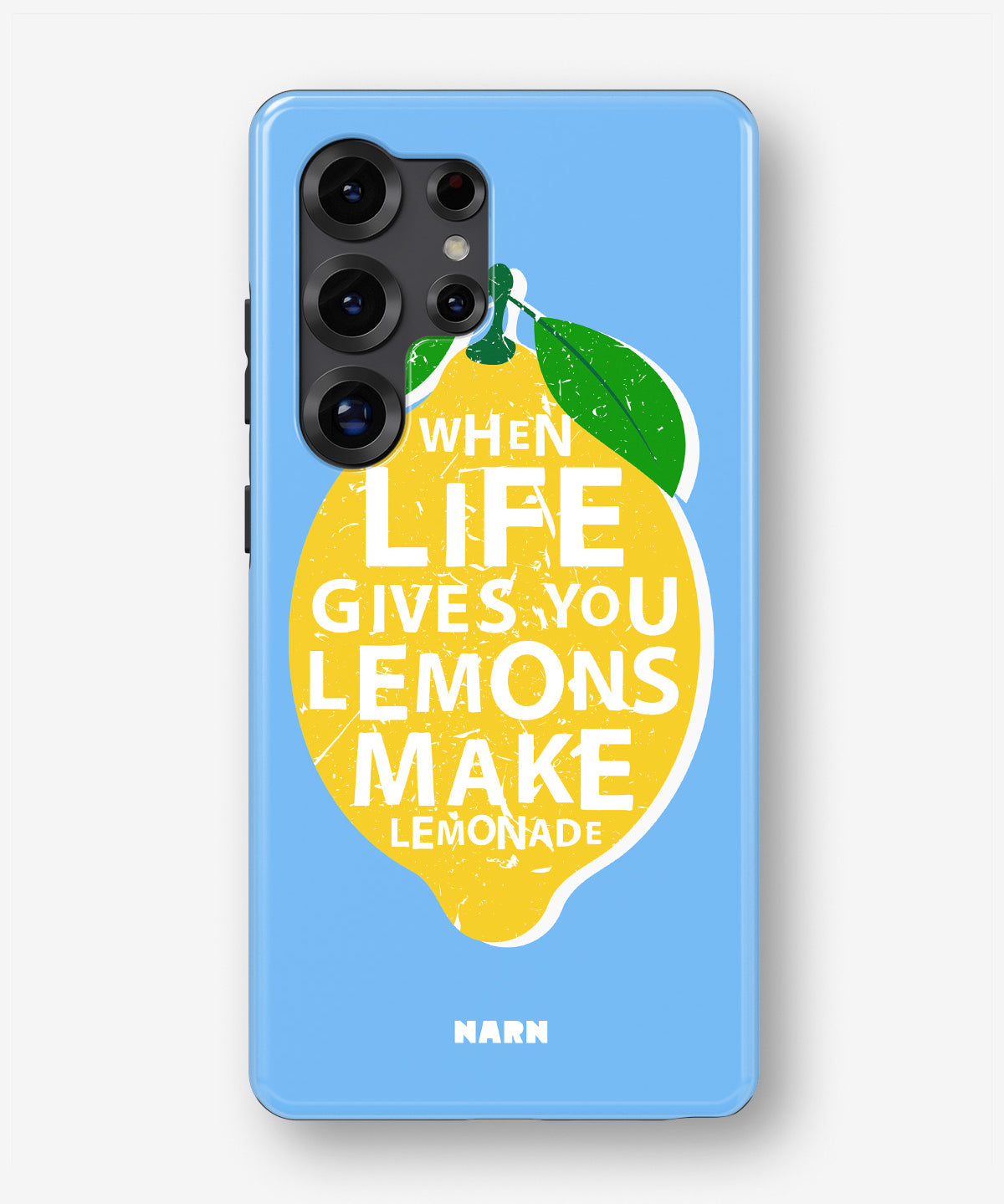 Samsung Galaxy S24 Ultra Tough Case – Lemon Quote - View 1