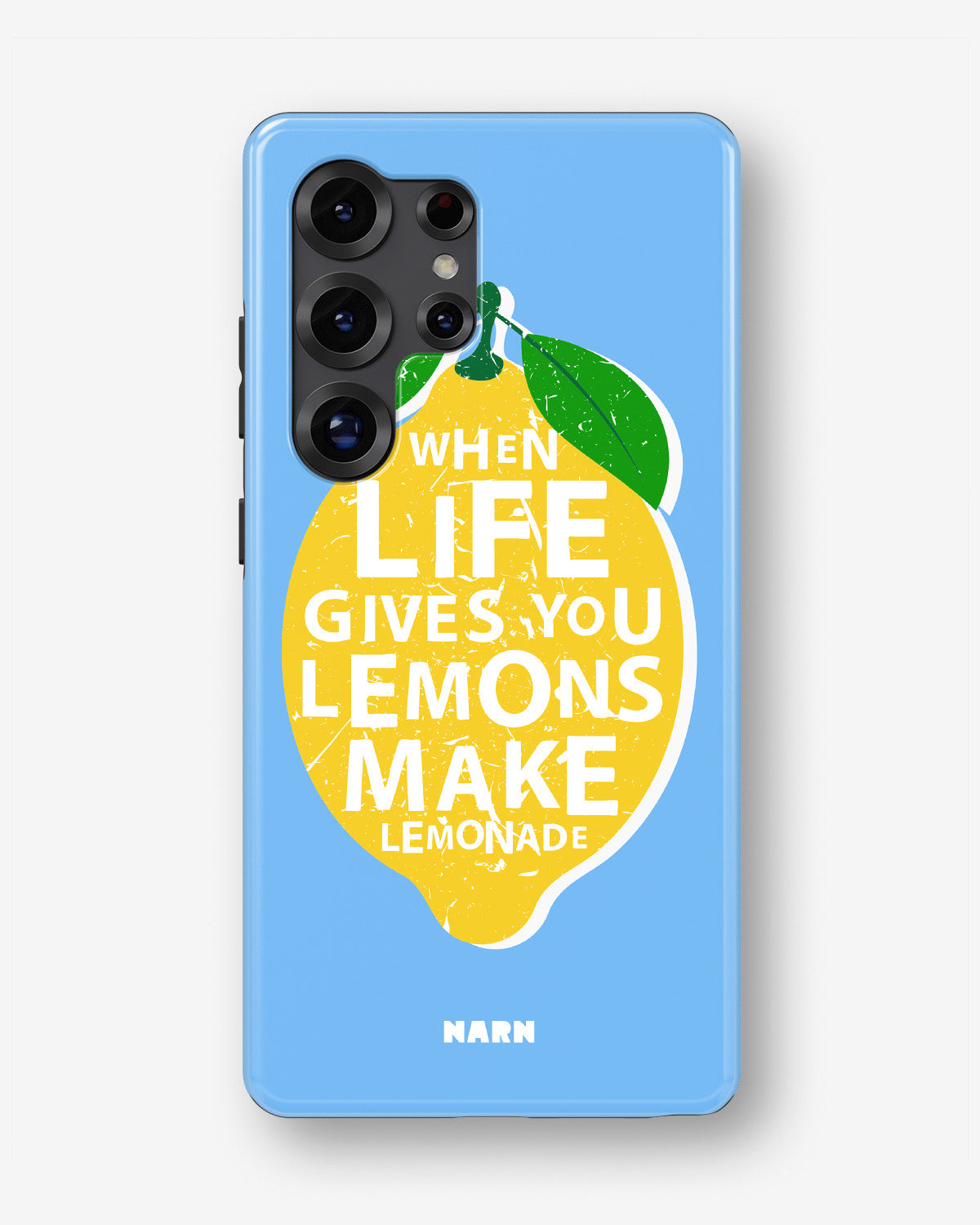 Samsung Galaxy S24 Ultra Tough Case – Lemon Quote - View 1