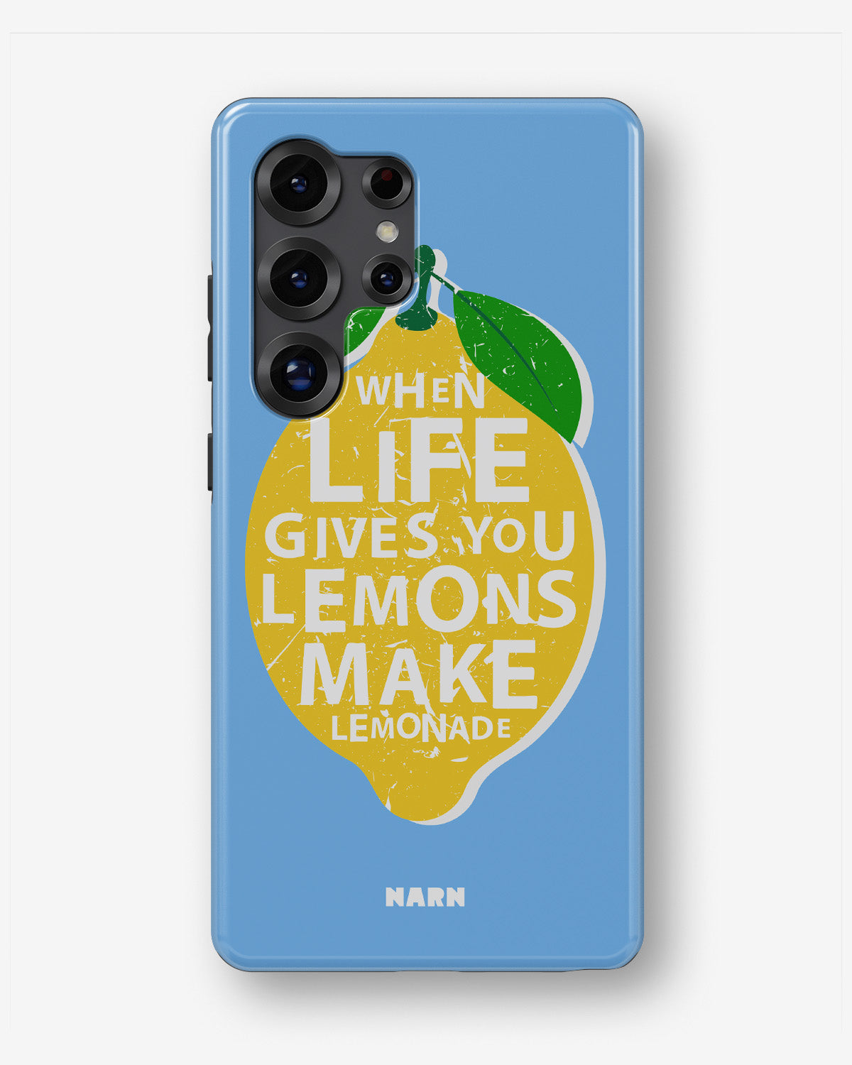 Samsung Galaxy S24 Ultra Tough Case – Lemon Quote - View 1