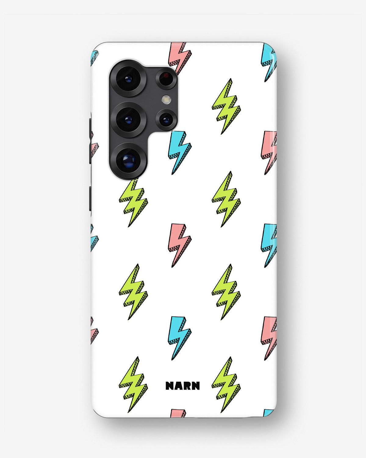 Samsung Galaxy S24 Ultra Tough Case – Lightning Bolts - View 1