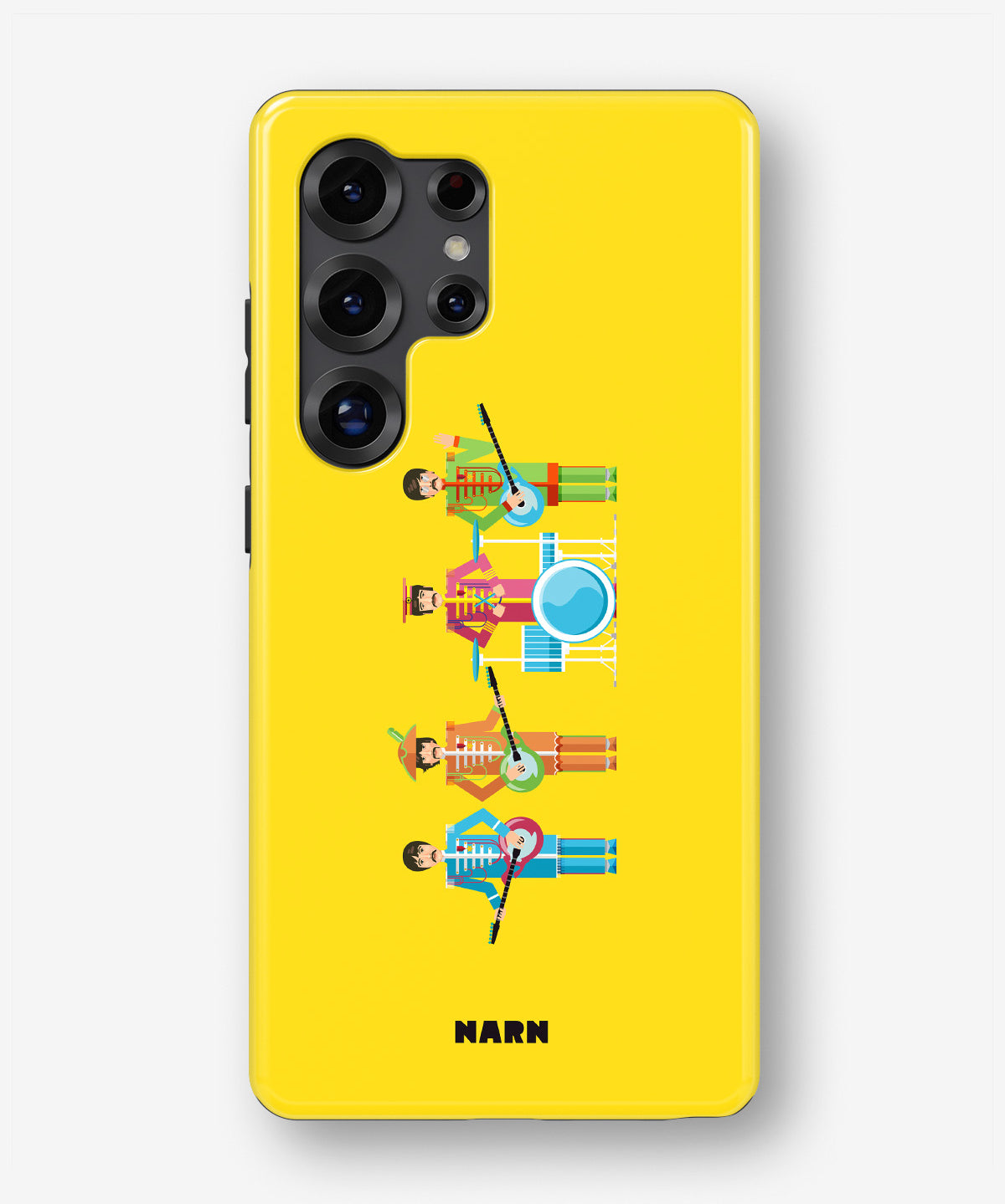 Samsung Galaxy S24 Ultra Tough Case – Beatles Yellow - View 1