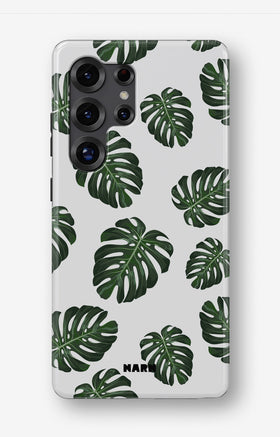 Samsung Galaxy S24 Ultra Tough Case – Monstera Pattern - View 1