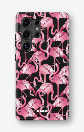 Samsung Galaxy S24 Ultra Tough Case – Flamingos - View 1