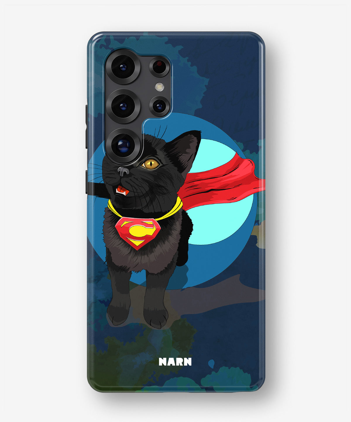Samsung Galaxy S24 Ultra Tough Case – Super Cat - View 1
