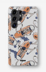 Samsung Galaxy S24 Ultra Tough Case – Apricot Sneakers - View 1