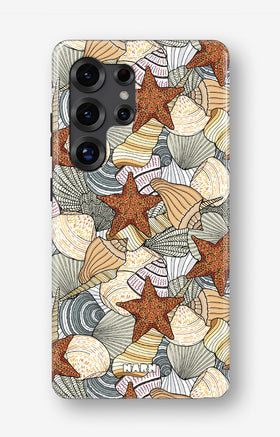 Samsung Galaxy S24 Ultra Tough Case – Sea Shells - View 1