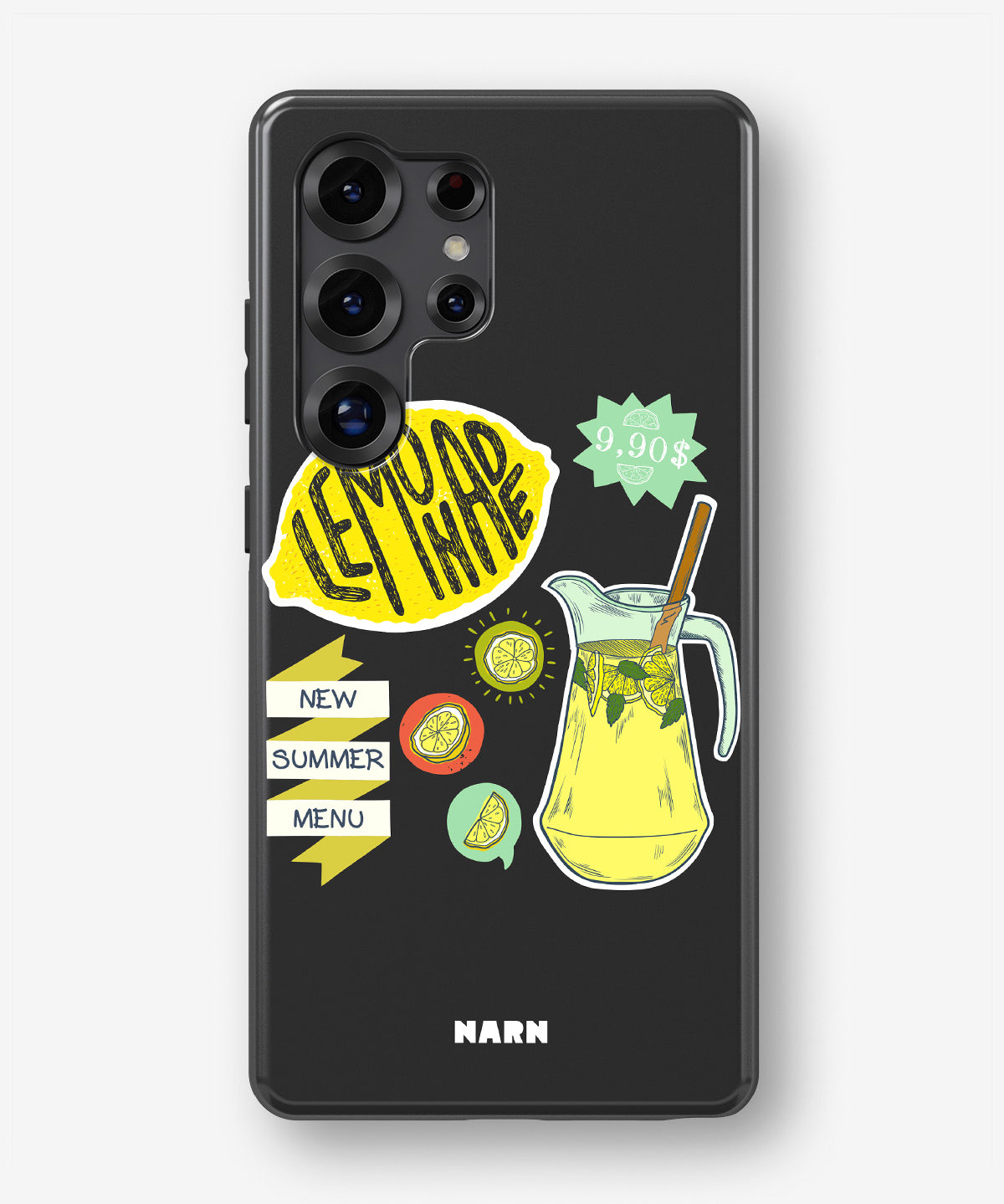 Samsung Galaxy S24 Ultra Tough Case – Lemon Summer - View 1