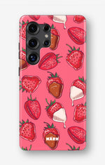 Samsung Galaxy S24 Ultra Tough Case – Strawberry Chocolate - View 1