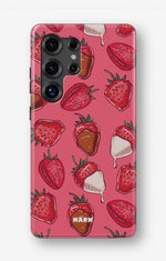 Samsung Galaxy S24 Ultra Tough Case – Strawberry Chocolate - View 1