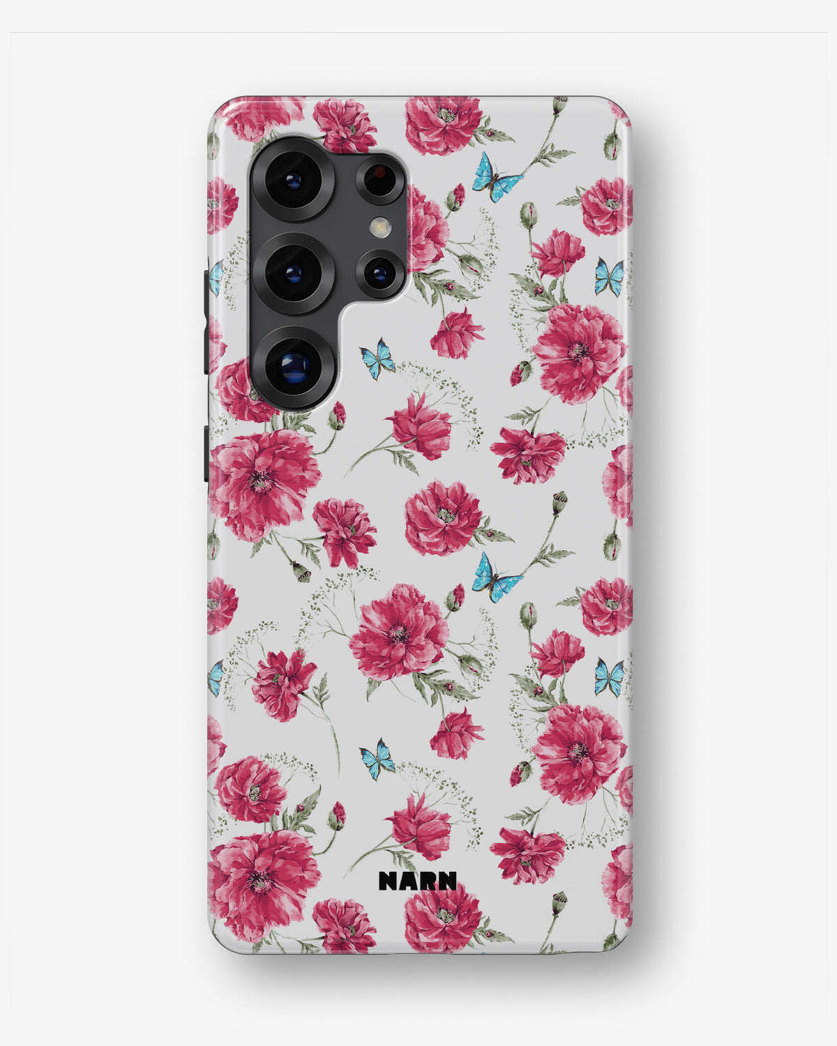 Samsung Galaxy S24 Ultra Tough Case – Poppies in Bloom - View 1
