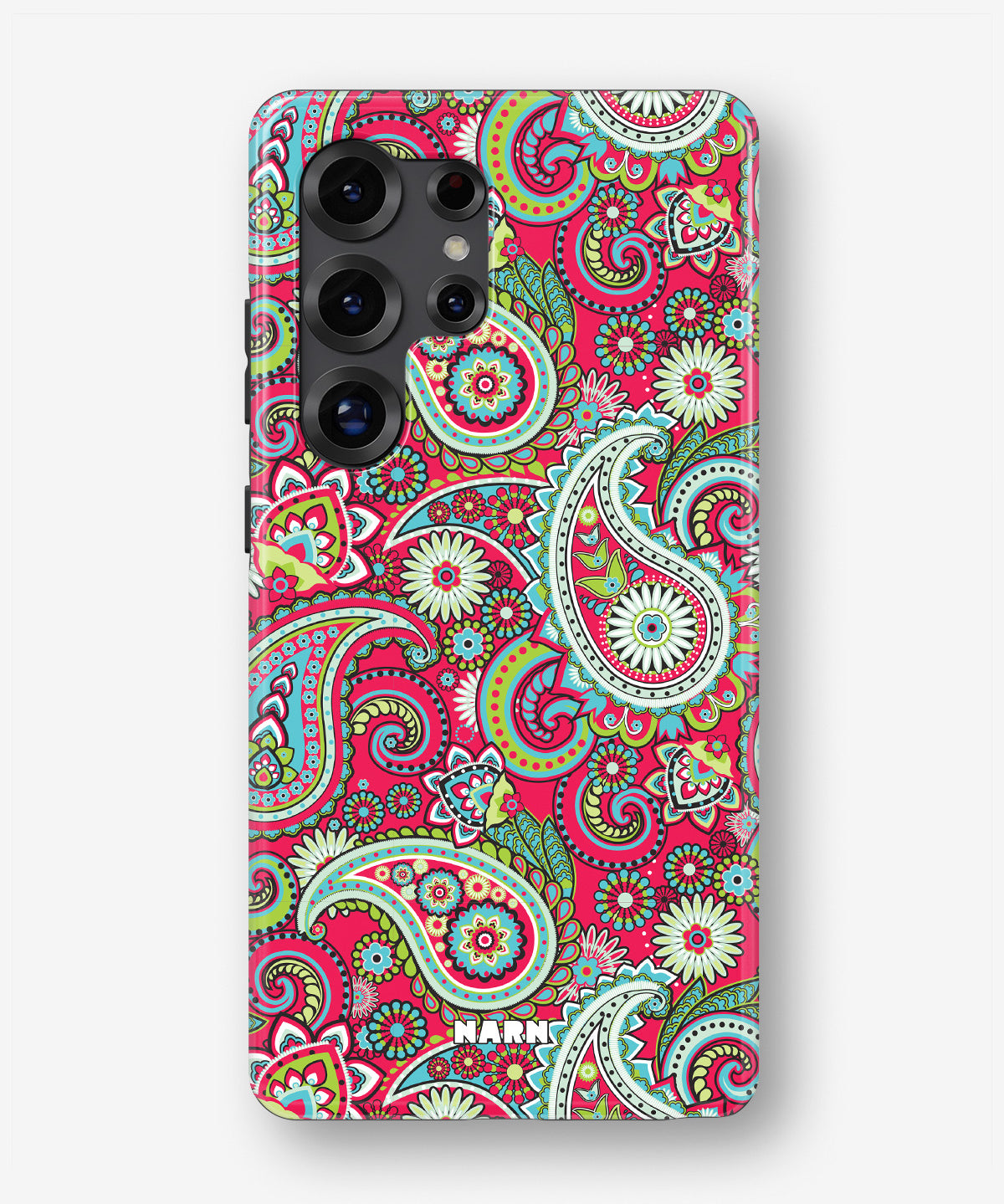 Samsung Galaxy S24 Ultra Tough Case – Paisley Paradise - View 1