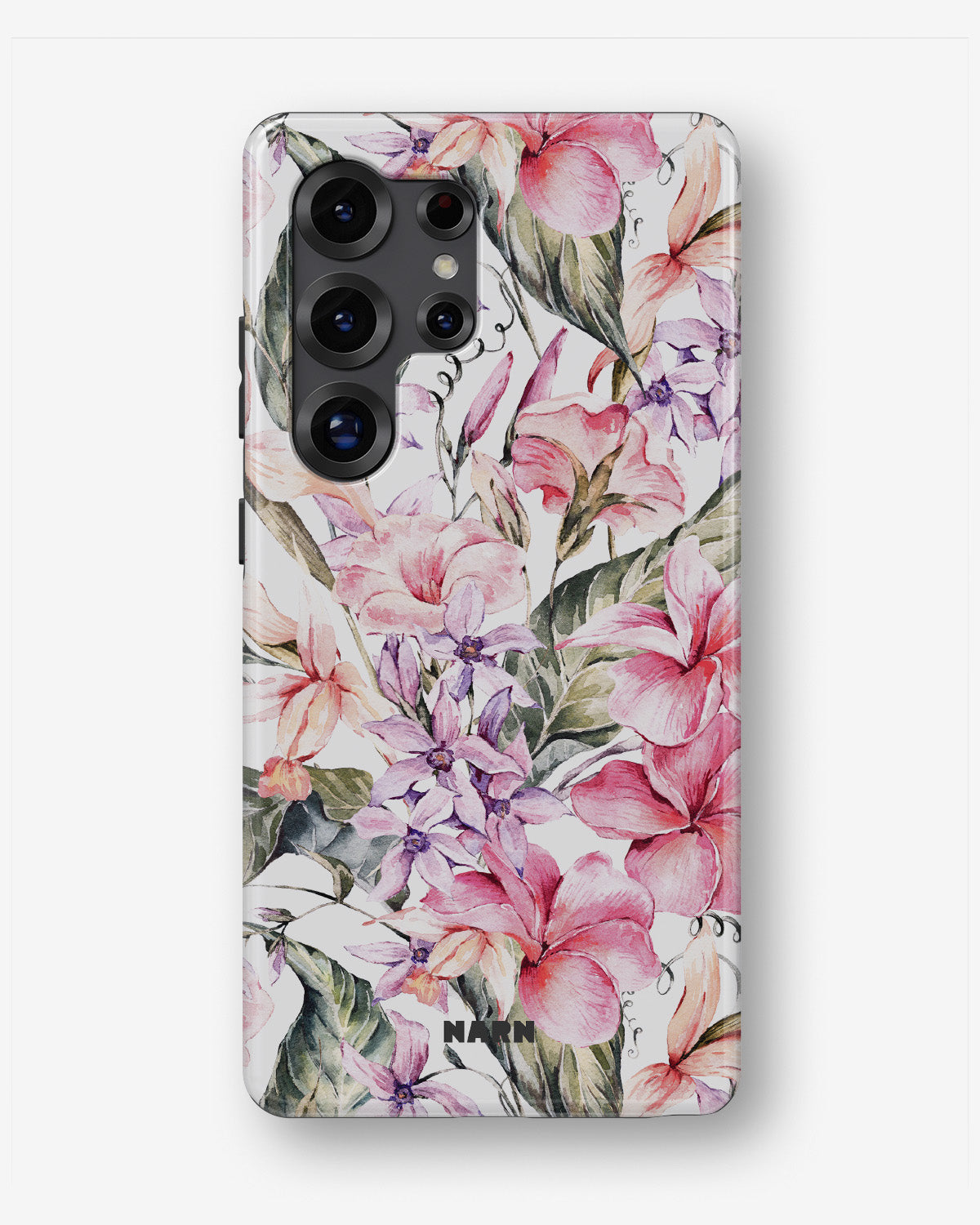 Samsung Galaxy S24 Ultra Tough Case – Watercolor Flowers - View 1