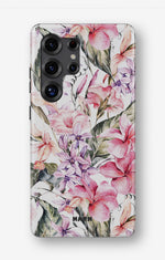 Samsung Galaxy S24 Ultra Tough Case – Watercolor Flowers - View 1