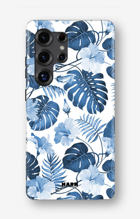 Samsung Galaxy S24 Ultra Tough Case – Blue Tropics - View 1